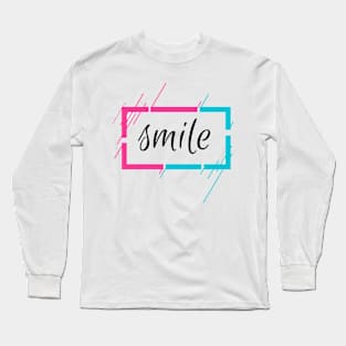 Smile Long Sleeve T-Shirt